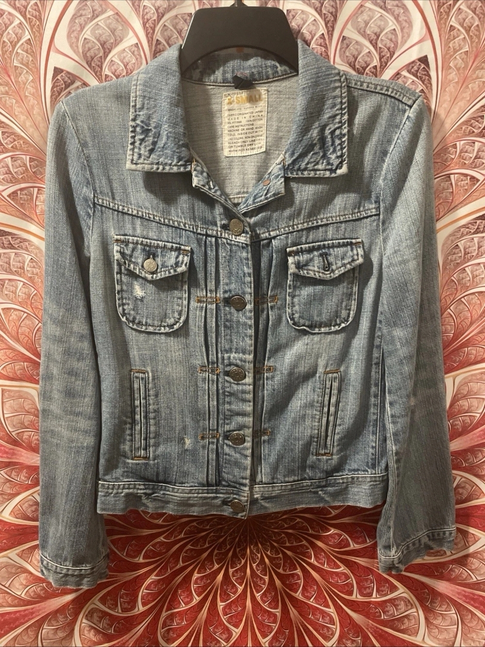 J. Crew Faded Light Blue Denim Jacket